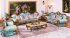 Set Sofa Tamu Jati Ukir Klasik Luxury Eropan Style