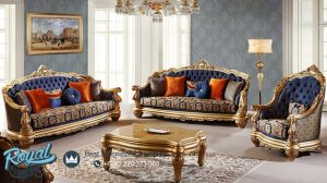 Set Sofa Tamu Mewah Terbaru Fasil Klasik Jepara