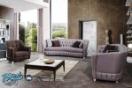 Sofa Tamu Minimalis Modern Terbaru Purple