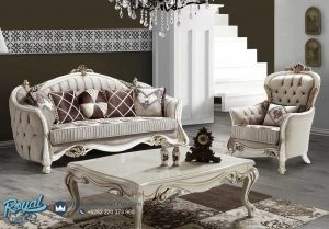 Sofa Tamu Modern Terbaru Bagdat Ukir Klasik