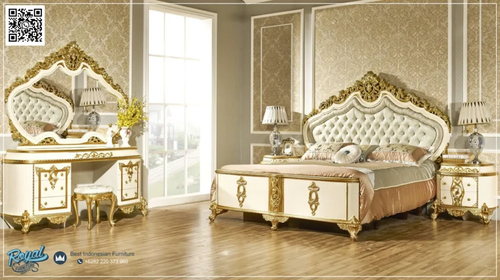 Kamar Tidur Set Klasik Mewah Ukir Jepara Terbaru
