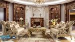 Set Sofa Tamu Mewah Klasik Gold Living Ukiran Jepara Terbaru