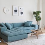 Sofa Ruang Tamu Minimalis Jepara Terbaru Leter L Sudut Simple Elegant