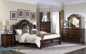 Model Kamar Tidur Jati Minimalis Klasik Traditional Bedroom
