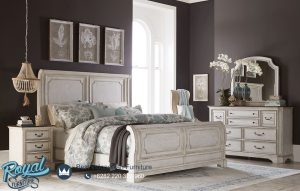 Set Tempat Tidur Minimalis Warna Putih Duco