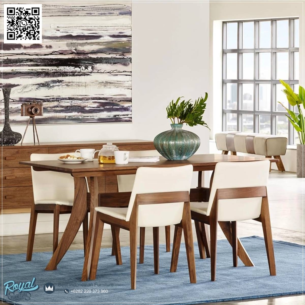 Kursi Cafe Minimalis Meja Kayu Jati Jepara Terbaik