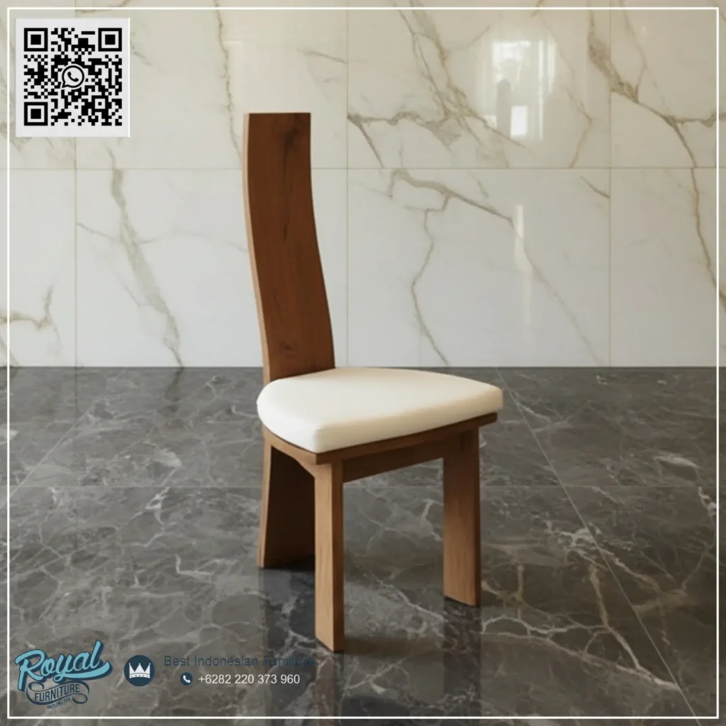 Kursi Makan Solid Wood Suar Jepara