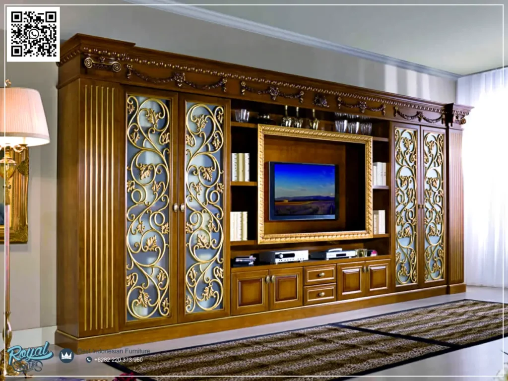 Display Cabinet Bufet TV Jepara Mewah Gaya Italy, Lemari Bufet TV Jepara,Lemari TV Ukir Jepara, Lemari TV Jepara, Lemari Televisi Jepara, Lemari TV Ukiran Jepara