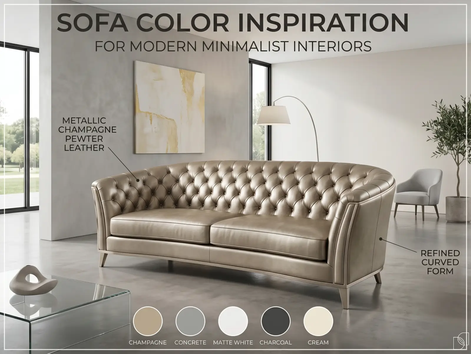 Inspirasi Warna Sofa yang Cocok untuk Interior Minimalis Modern