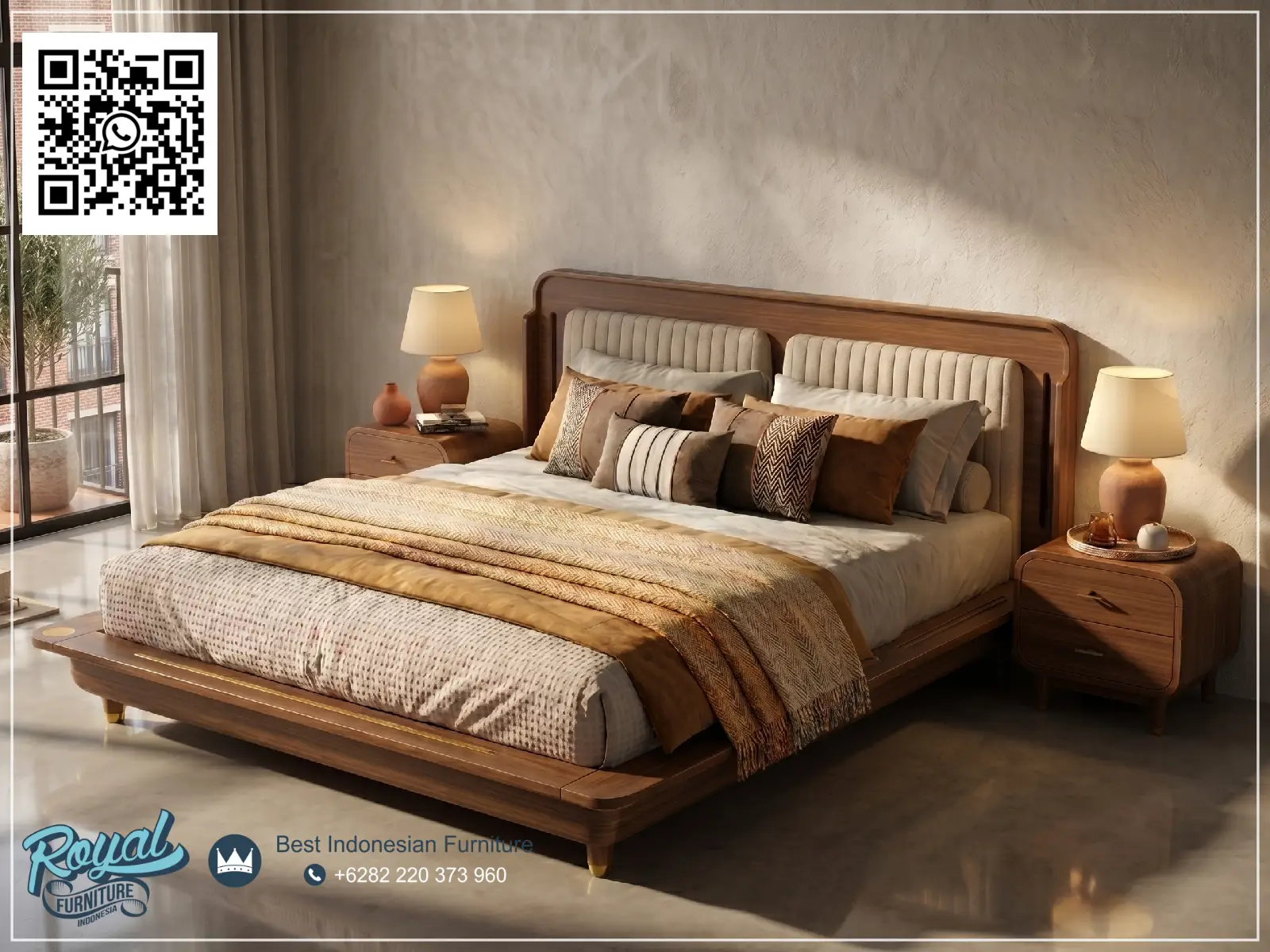 Tempat Tidur Mewah Minimalis Modern Terbaru