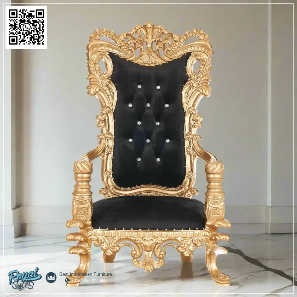 Sofa Mewah Klasik Royal Trone, Royal Jepara Furniture, Royal Steel Furniture, Royal Furniture, Royal Furniture Jepara, Royal Furniture Indonesia Sofa Mewah Klasik Royal Trone